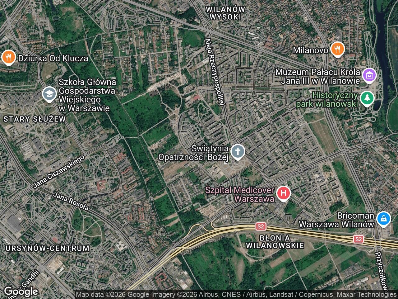 Mieszkanie 2-pokojowe Warszawa Wilanów, ul. Księdza Prymasa Augusta Hlonda. Zdjęcie 1