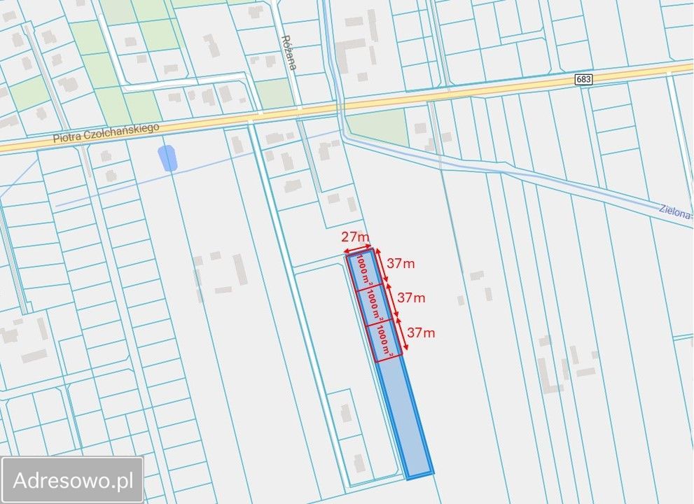 Działka budowlana Prażmów. Zdjęcie 3