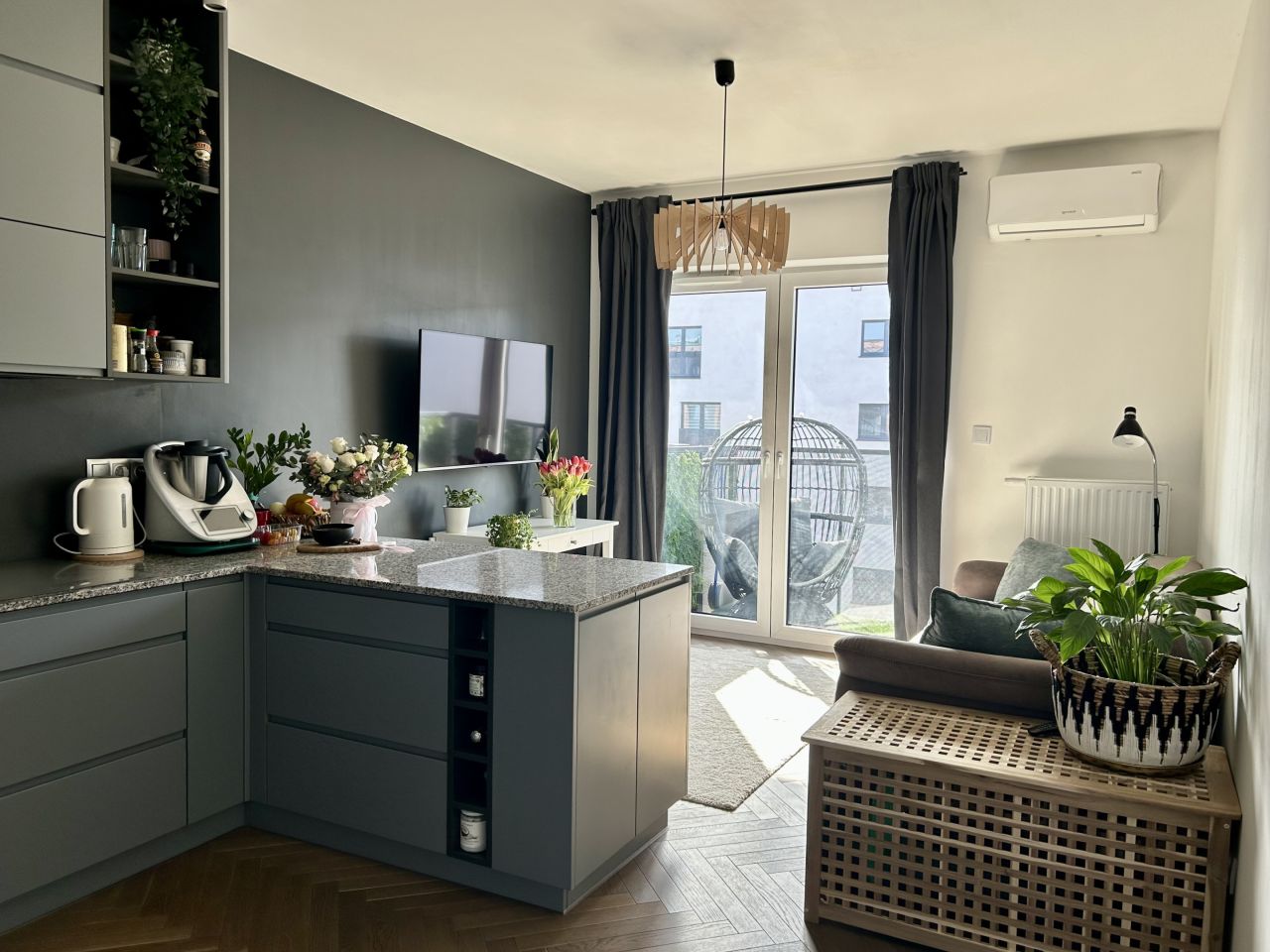 Mieszkanie 3-pokojowe Wrocław Popowice, ul. Białowieska Port Popowice. Zdjęcie 5