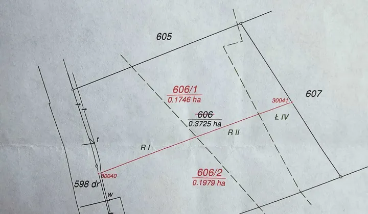 Działka budowlana Łaszczów, ul. Domaniż