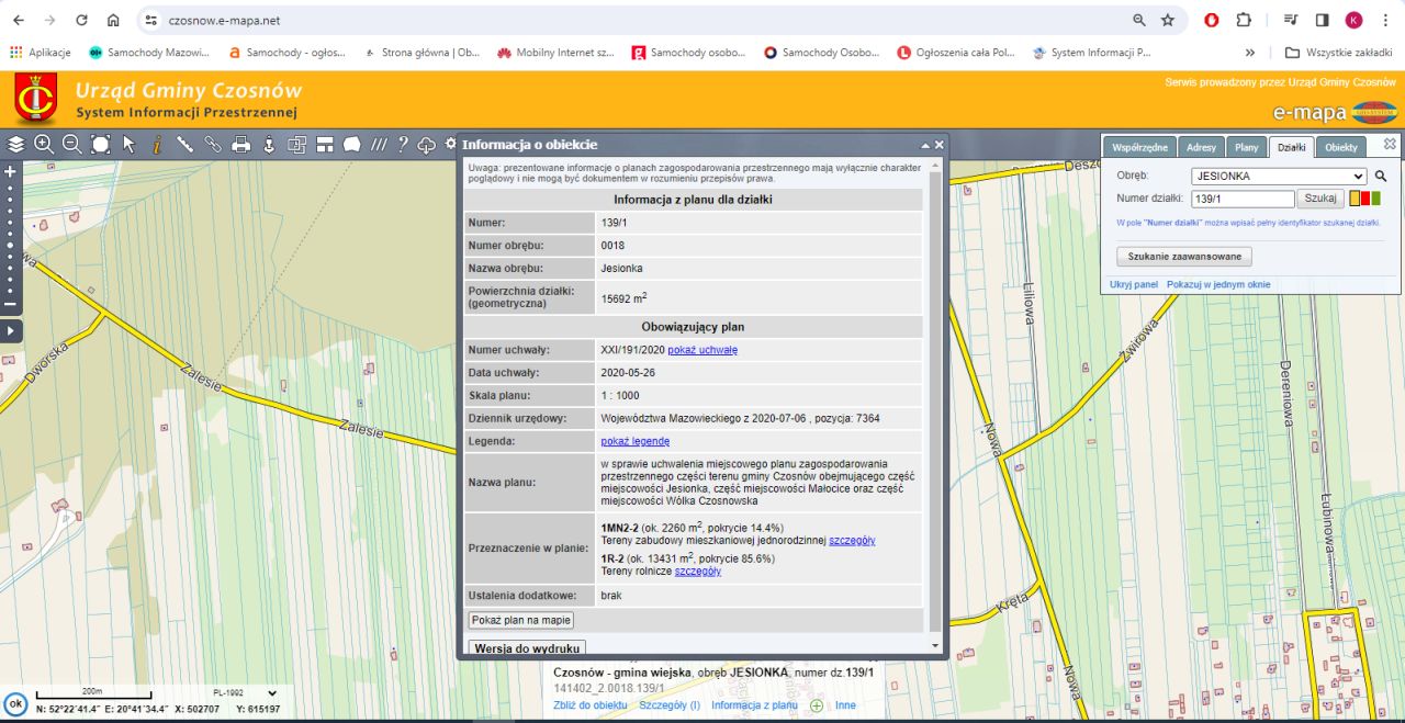 Działka budowlana Jesionka, ul. Zalesie. Zdjęcie 8
