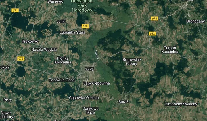 Działka rekreacyjna Uhowo