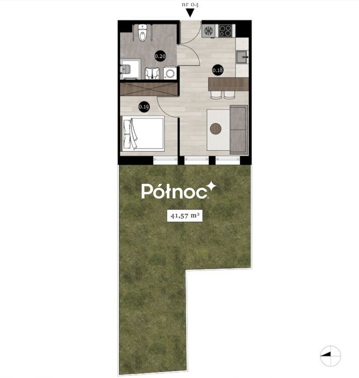 Mieszkanie 2-pokojowe Nowy Sącz, ul. 5 Kresowej. Zdjęcie 2