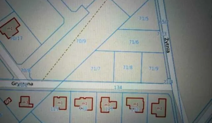 Działka budowlana Koszalin, ul. Gryczana