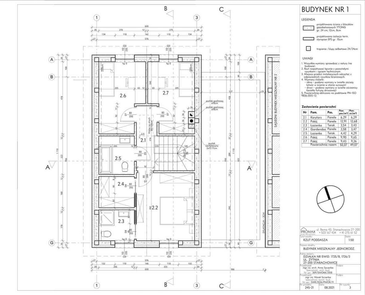 Działka budowlana Starachowice Lubianki, ul. Żytnia. Zdjęcie 6