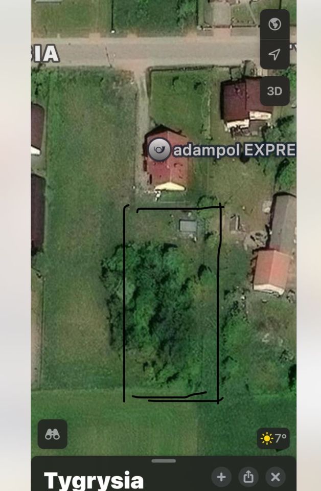 Działka budowlana Sobolewo, ul. Tygrysia