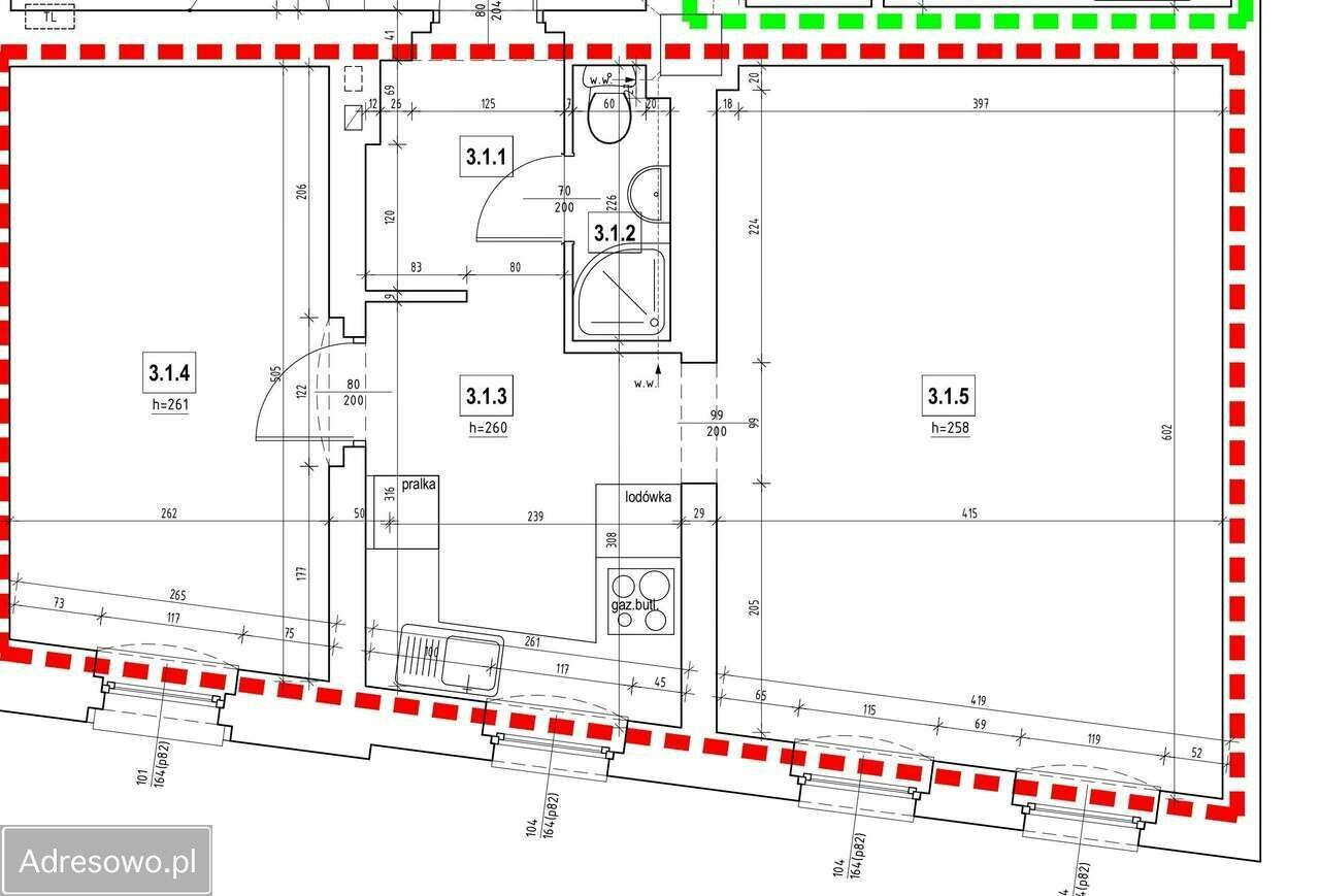 Mieszkanie 2-pokojowe Katowice, ul. Gliwicka. Zdjęcie 6
