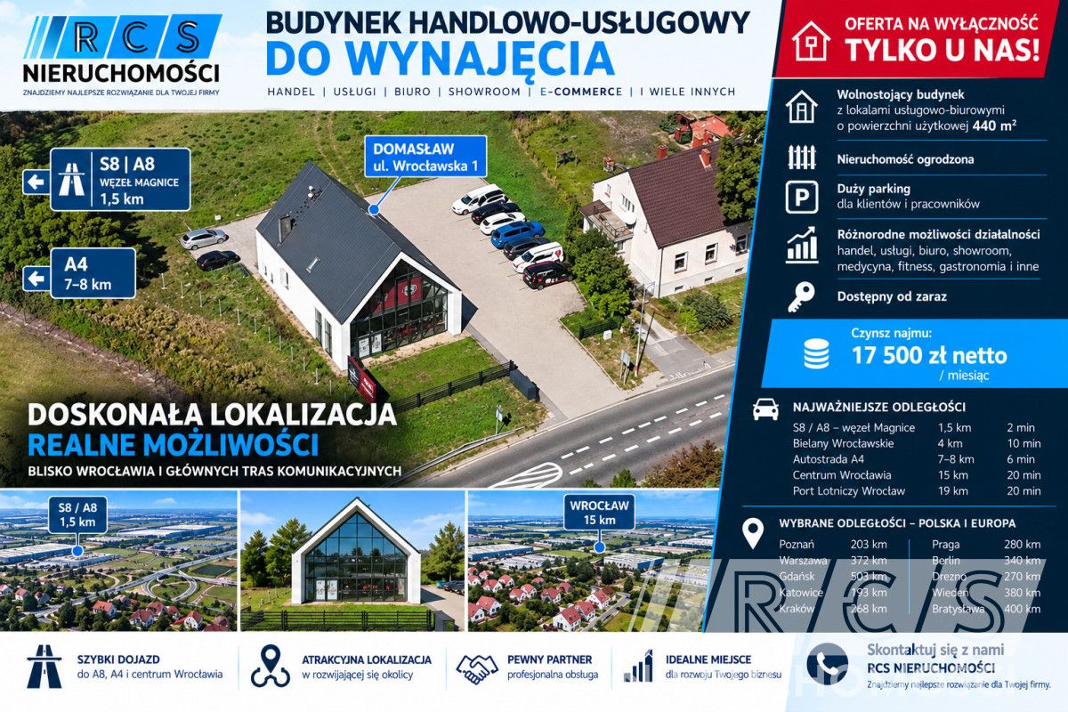 Lokal Domasław, ul. Wrocławska. Zdjęcie 1