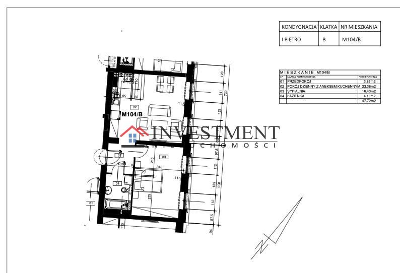 Mieszkanie 2-pokojowe Kędzierzyn-Koźle, ul. Stefana Żeromskiego. Zdjęcie 10