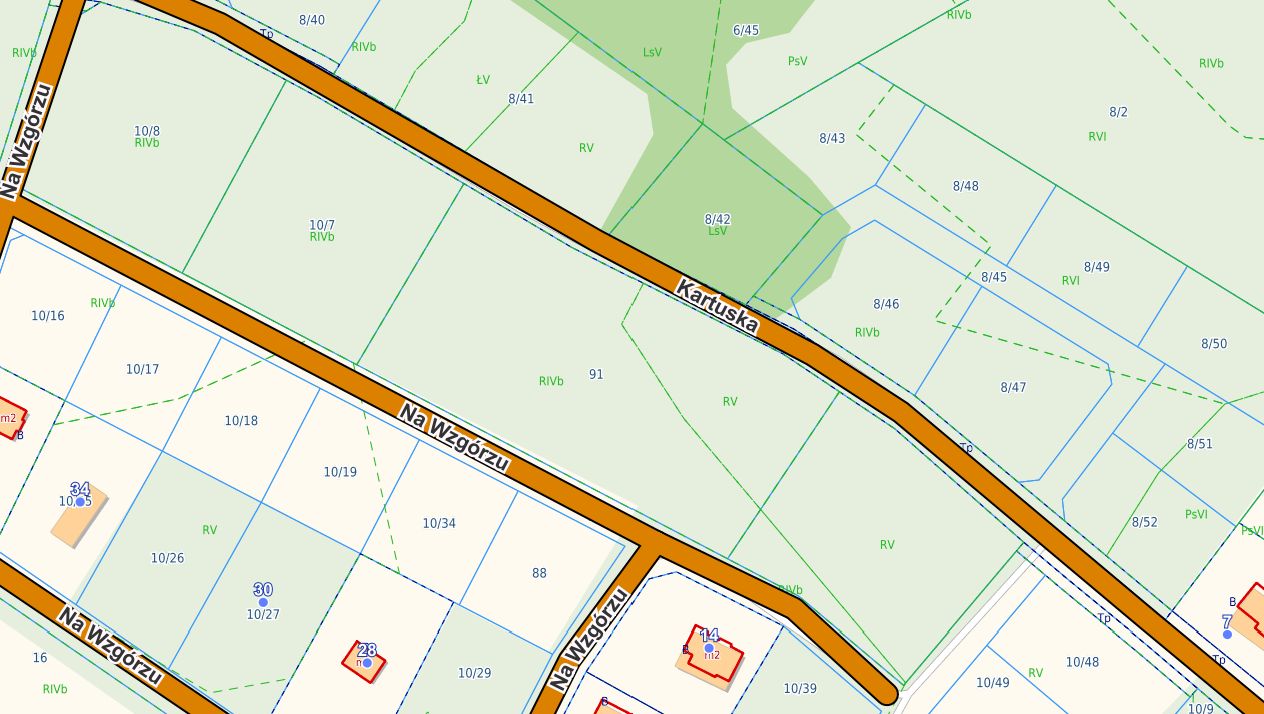 Działka budowlana Kowalewo, ul. Kartuska. Zdjęcie 3