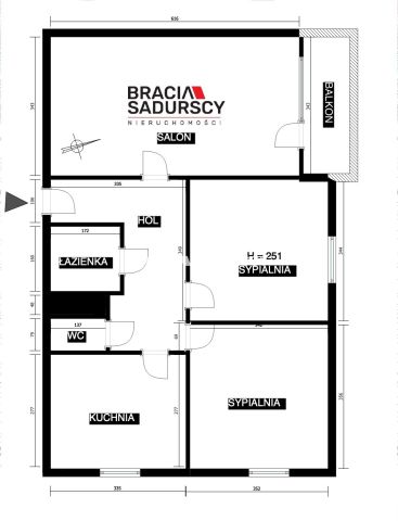 Mieszkanie 3-pokojowe Kraków, ul. ks. Piotra Ściegiennego. Zdjęcie 14