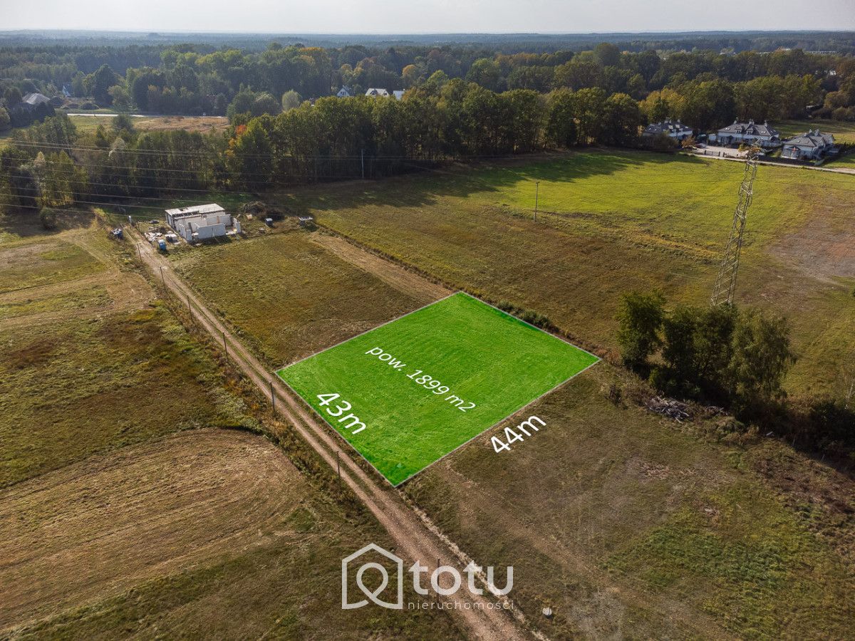 Działka budowlana Wiązowna, ul. Projektowana. Zdjęcie 1