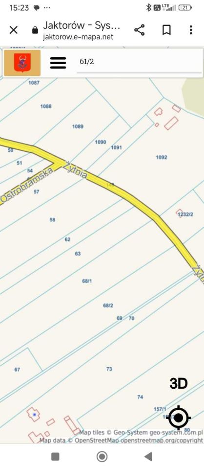 Działka budowlana Grądy. Zdjęcie 3