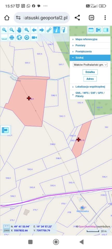 Działka rolno-budowlana Zawoja. Zdjęcie 5