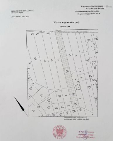 Działka rolna Radom Kończyce, ul. Kończycka. Zdjęcie 5