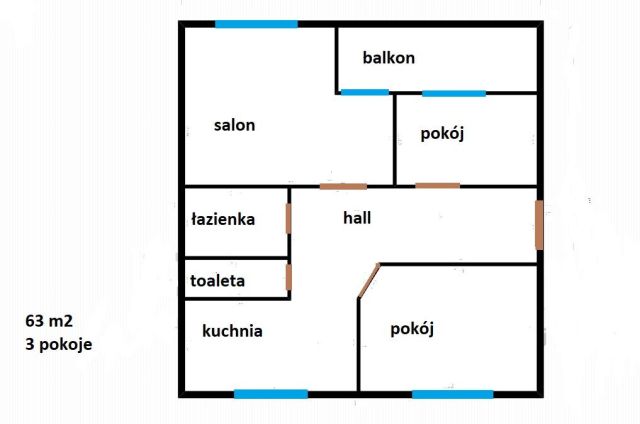 Mieszkanie 3-pokojowe Gdańsk Zaspa, ul. Janusza Meissnera. Zdjęcie 22