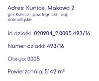 Działka inwestycyjna Kunice. Zdjęcie 1