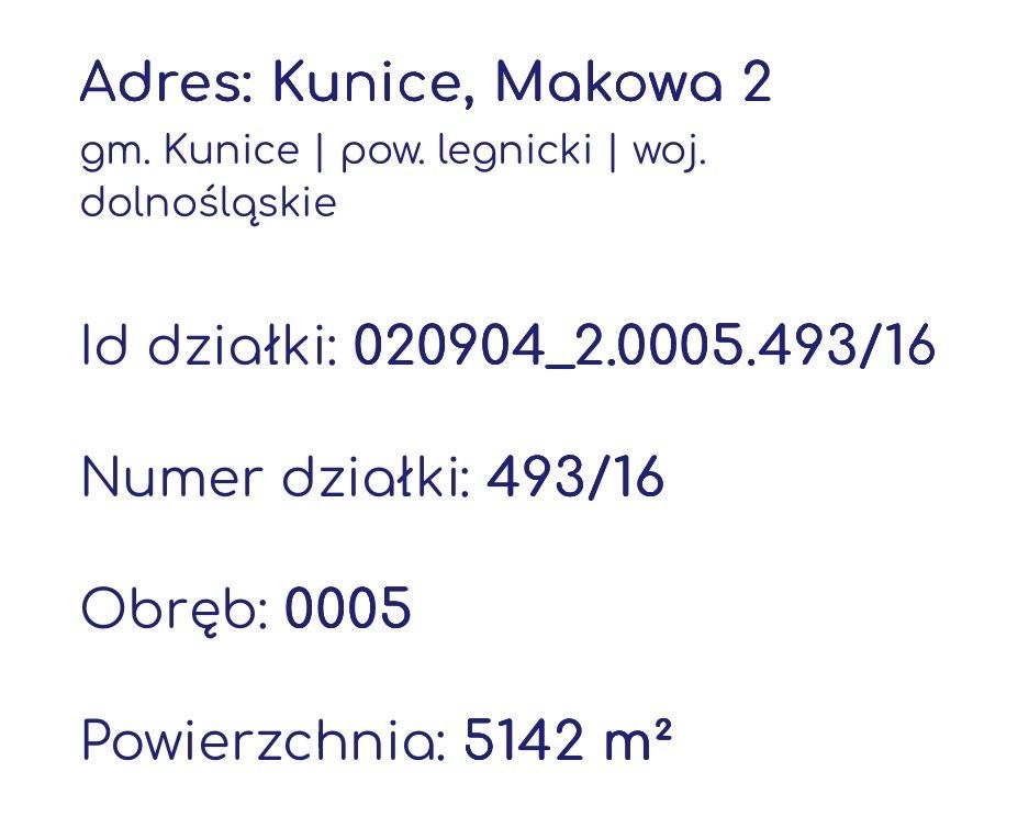 Działka inwestycyjna Kunice. Zdjęcie 2