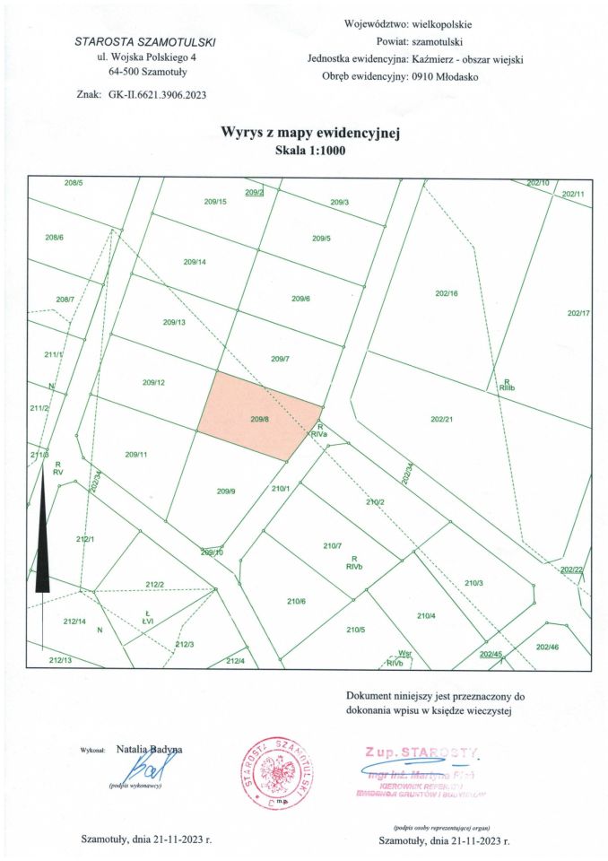 Działka budowlana Młodasko. Zdjęcie 2