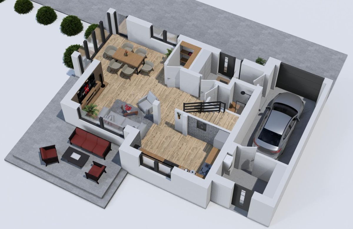 bliźniak, 5 pokoi Międzyborów, ul. Okrężna. Zdjęcie 11