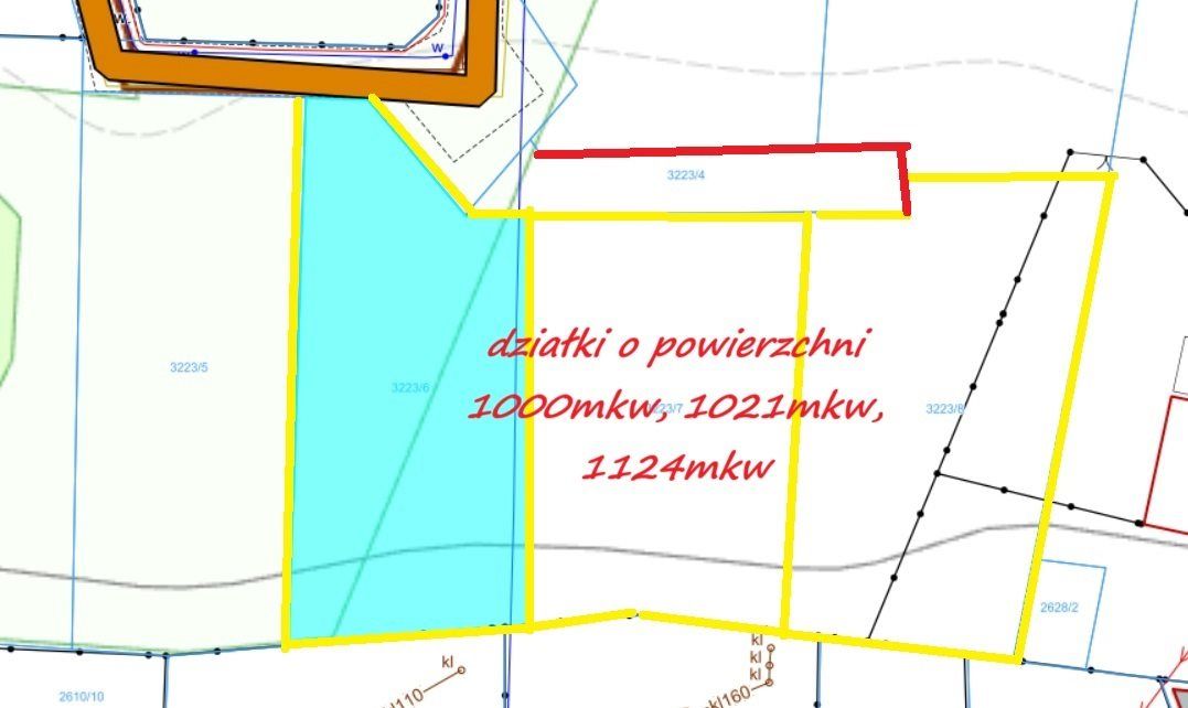 Działka budowlana Jaworze, Pod Olszyną. Zdjęcie 12