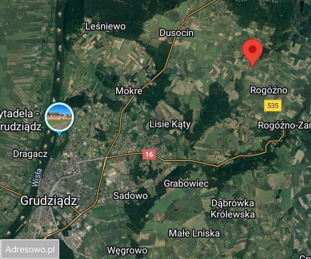 Działka budowlana Rogóźno. Zdjęcie 6