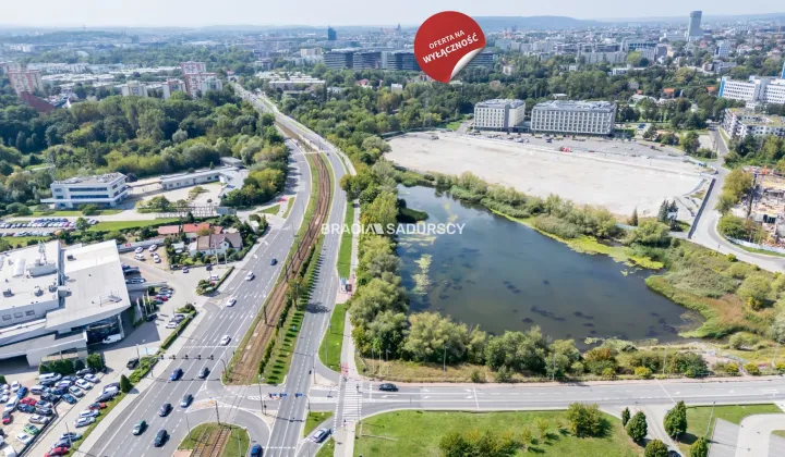 Działka inwestycyjna Kraków Grzegórzki, ul. Stanisława Lema