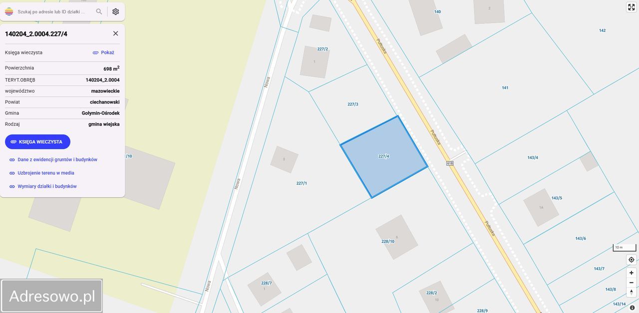 Działka budowlana Gołymin-Ośrodek, ul. Pułtuska. Zdjęcie 2