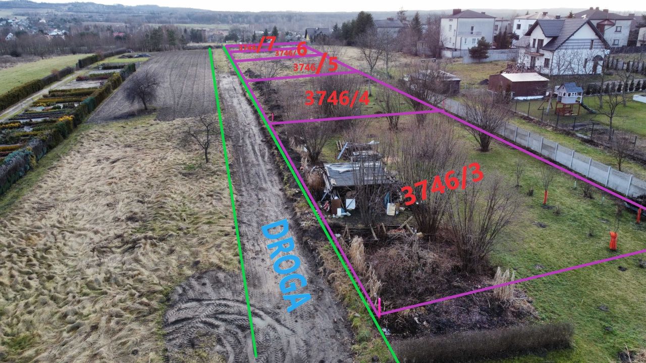 Działka budowlana Łazy. Zdjęcie 4