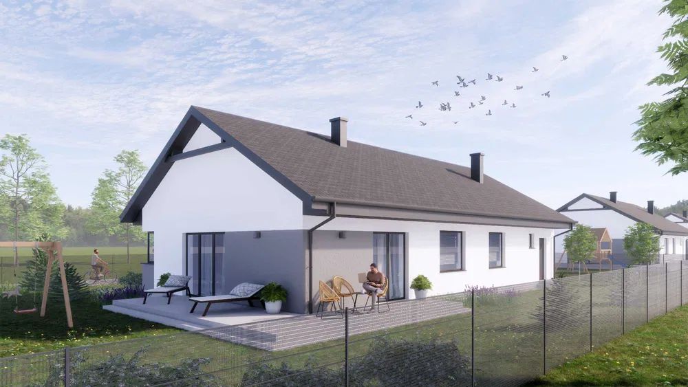 dom wolnostojący, 4 pokoje Zabłudów, ul. Bielska. Zdjęcie 2