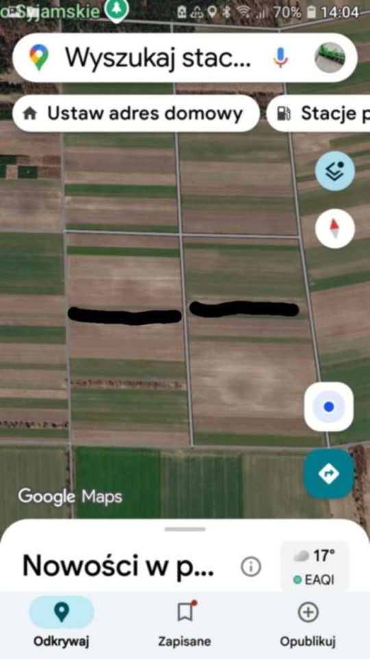 Działka rolna Wąglany. Zdjęcie 3