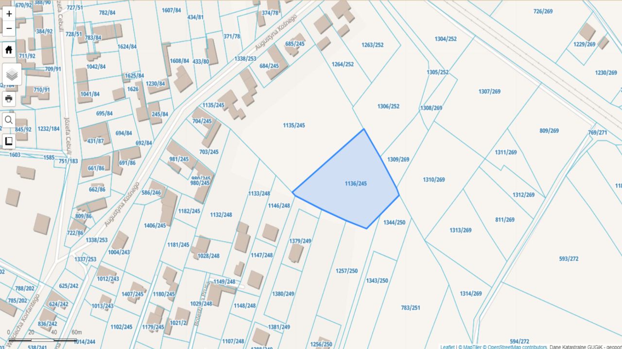 Działka budowlana Chróścice