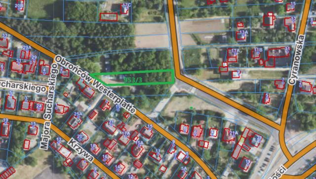 Działka budowlana Mielec Stary Mielec, Czesława Miłosza/Obrońców Westerplatte. Zdjęcie 1