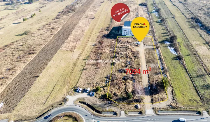 Działka inwestycyjna Rudno