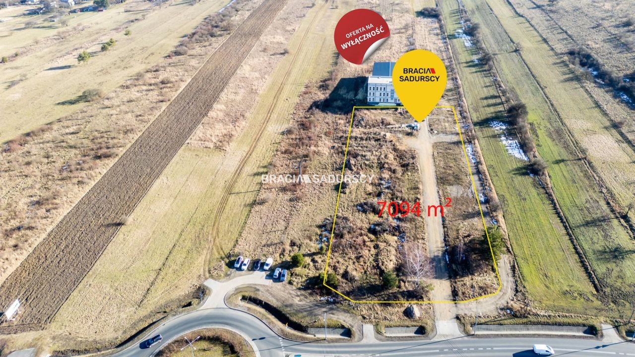 Działka inwestycyjna Rudno