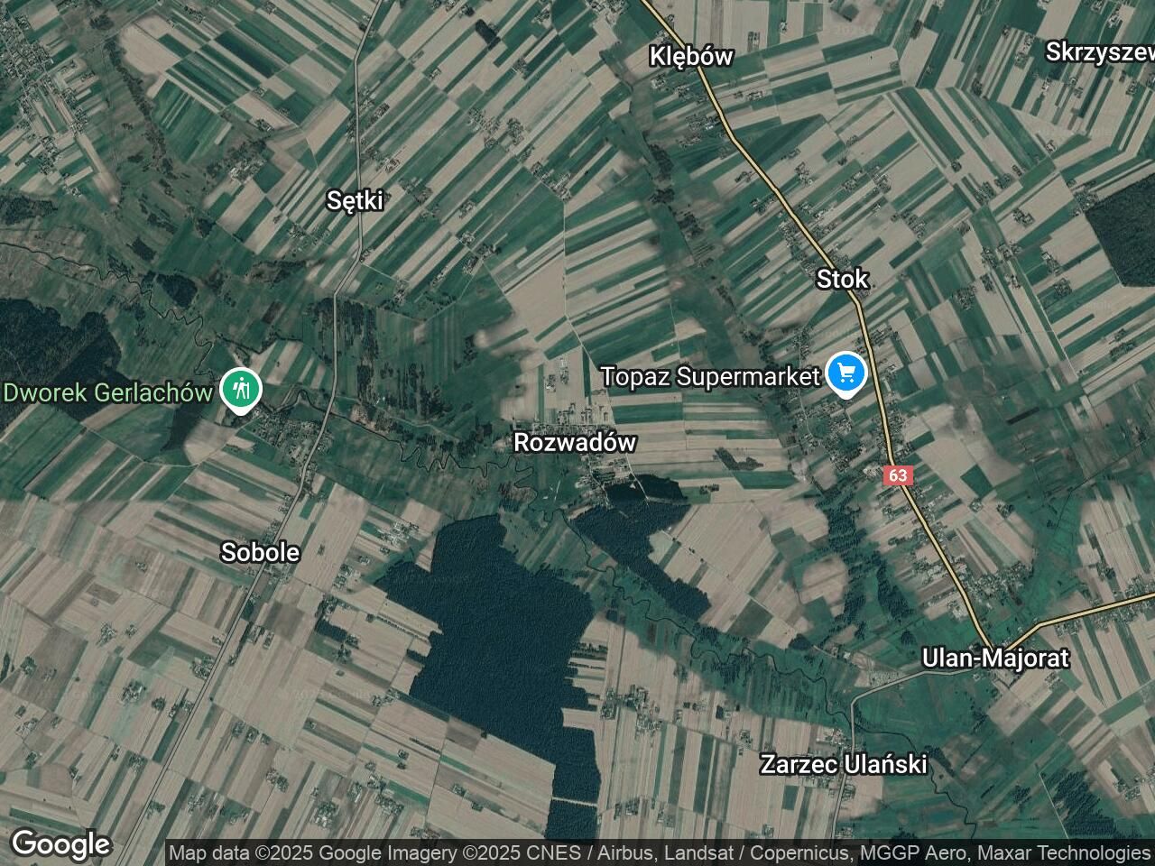 Działka rolna Rozwadów