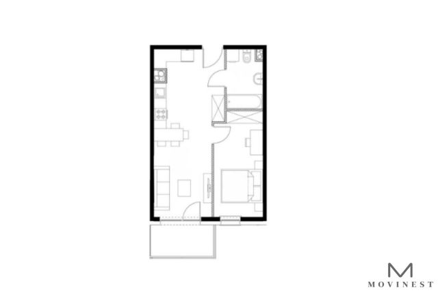 Mieszkanie 2-pokojowe Poznań Winogrady, ul. Ziarnista. Zdjęcie 5