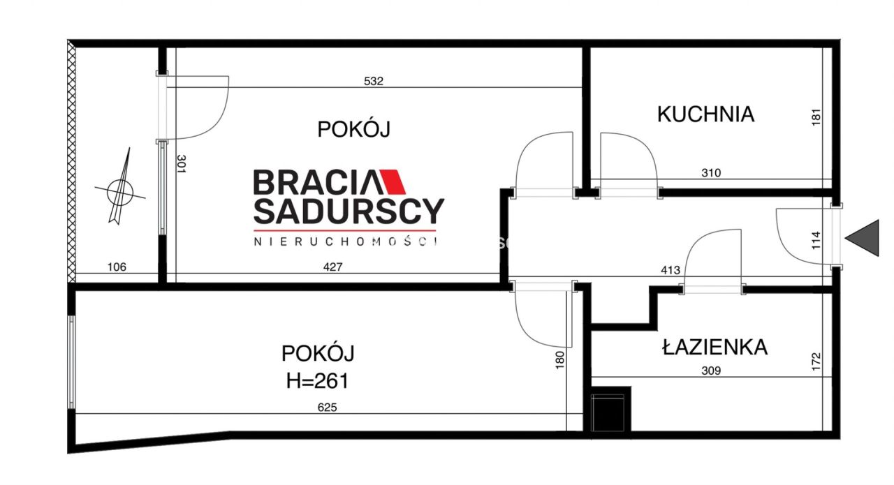 Mieszkanie 2-pokojowe Kraków Prądnik Czerwony, ul. Strzelców. Zdjęcie 18