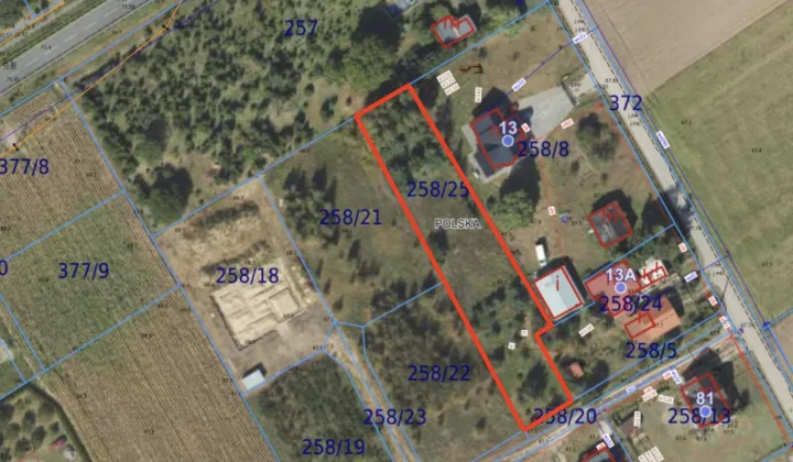 Działka budowlana Handlowy Młyn