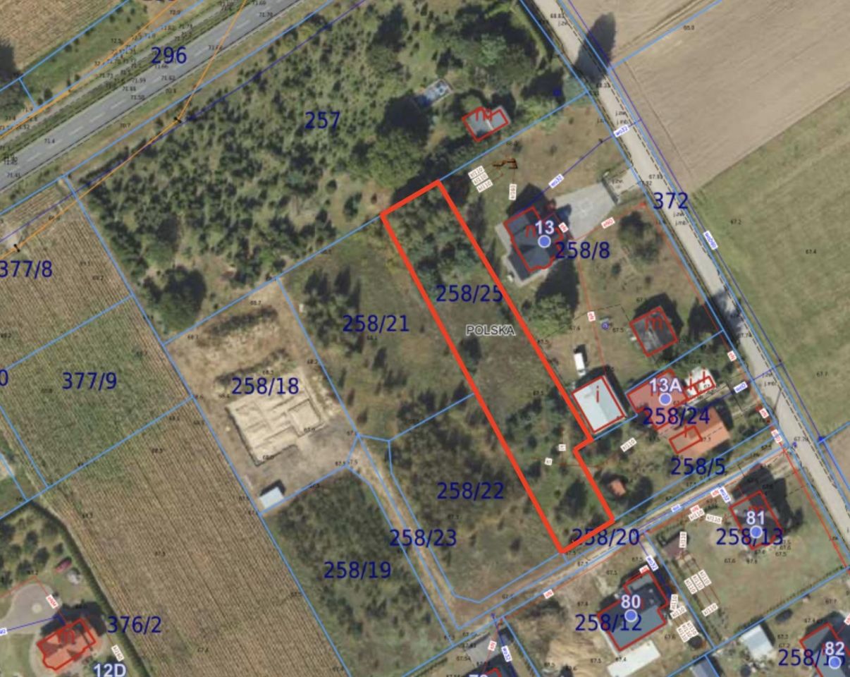 Działka budowlana Handlowy Młyn, Handlowy Młyn