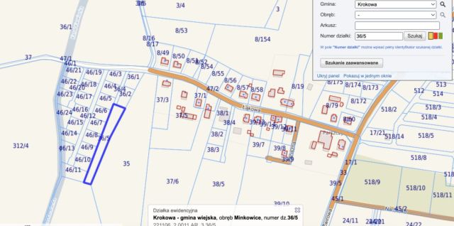 Działka inwestycyjna Parszczyce, ul. Łąkowa. Zdjęcie 16