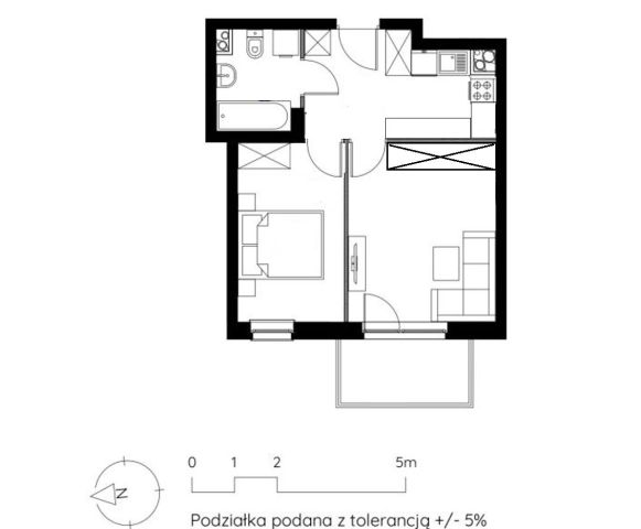 Mieszkanie 2-pokojowe Lublin Śródmieście. Zdjęcie 4