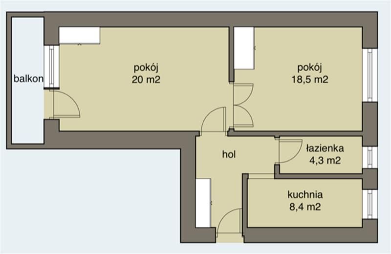 Mieszkanie 2-pokojowe Wrocław Śródmieście, ul. Mikołaja Reja. Zdjęcie 13