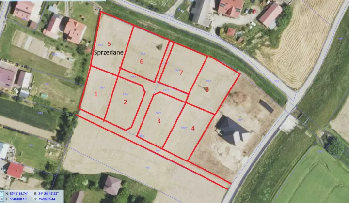 Działka budowlana Zawierzbie