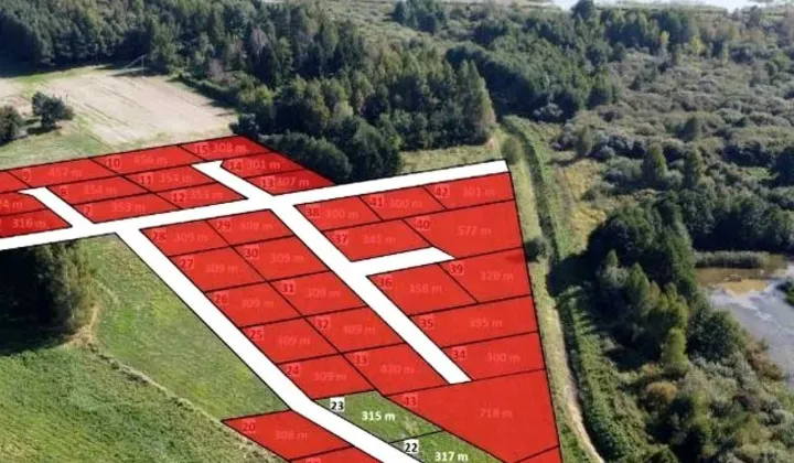 Działka rekreacyjna Dratów