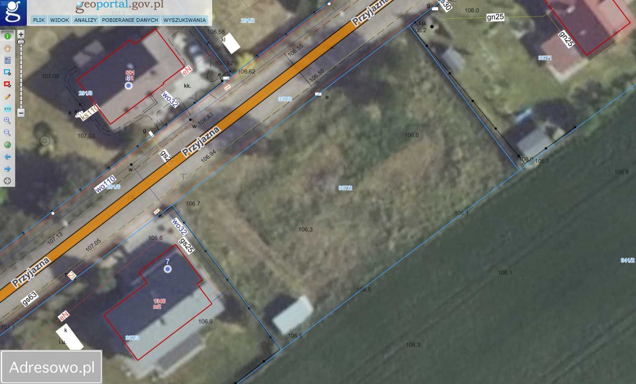 Działka budowlana Psary Polskie, ul. Przyjazna. Zdjęcie 3