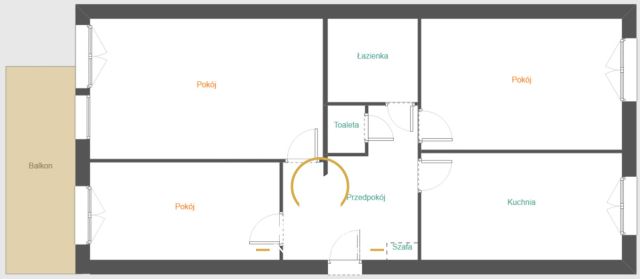 Mieszkanie 3-pokojowe Lublin Czuby, ul. Husarska. Zdjęcie 14