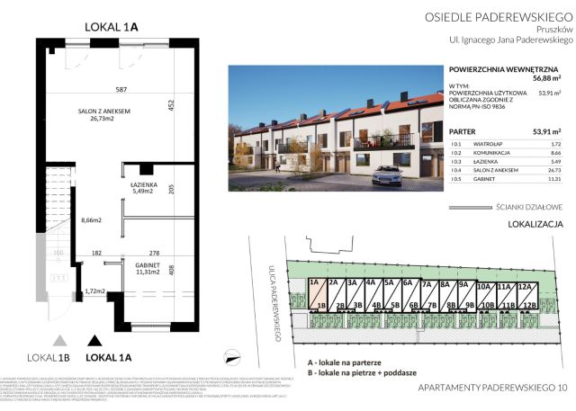 Mieszkanie 3-pokojowe Pruszków Bąki, ul. Ignacego Jana Paderewskiego. Zdjęcie 15
