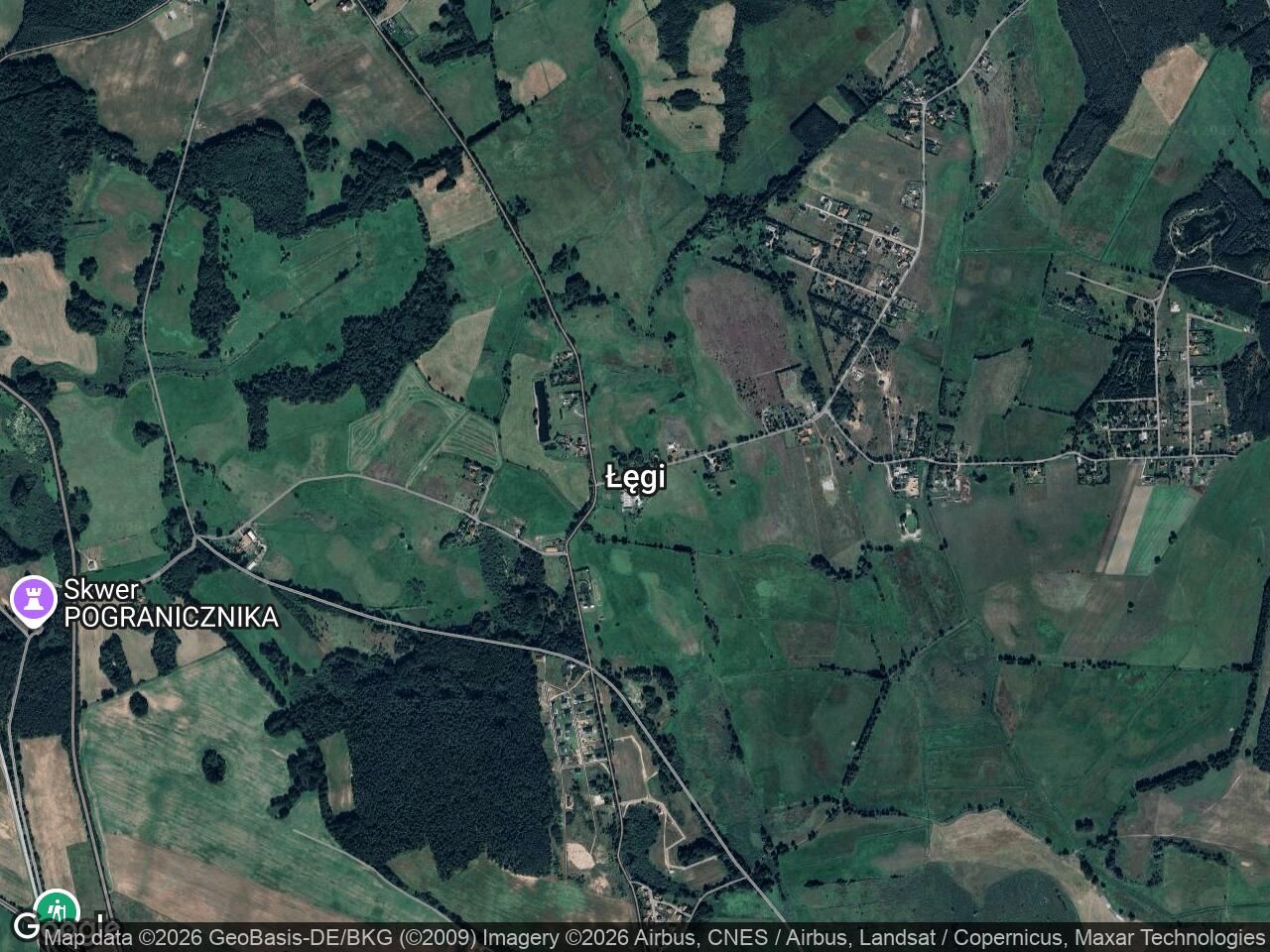 Działka siedliskowa Łęgi, Zachodnia 16. Zdjęcie 1