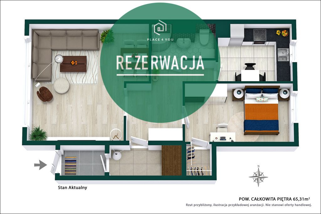 Mieszkanie 3-pokojowe Zegrze, ul. płk. Kazimierza Drewnowskiego. Zdjęcie 14
